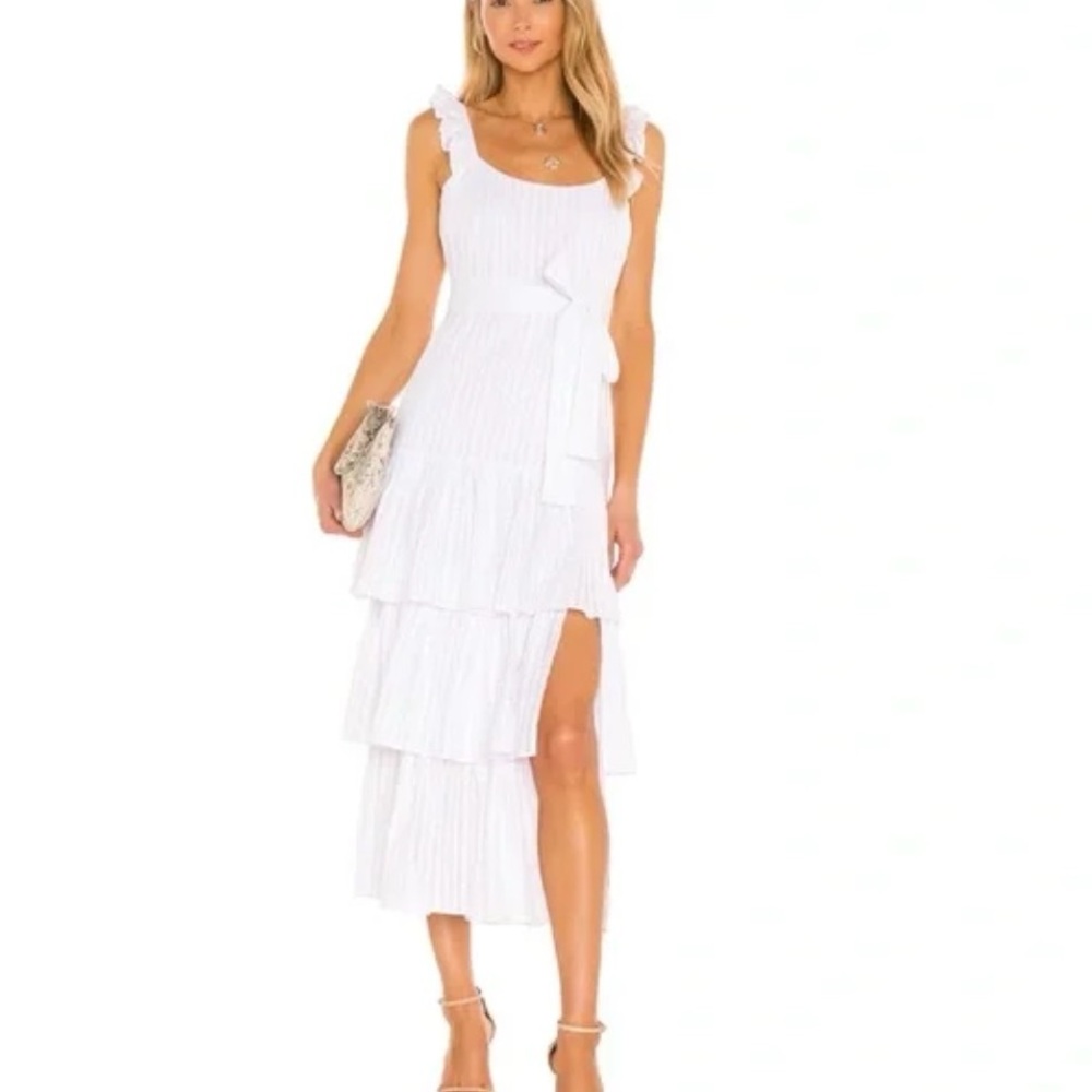 Likely Charlotte Dress in White